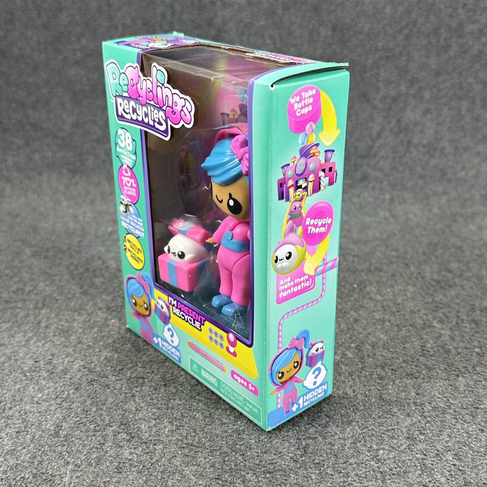 Recyclings Recyclies & Friends Present Recyclie 3.5" Doll Action Figure w/ Pet