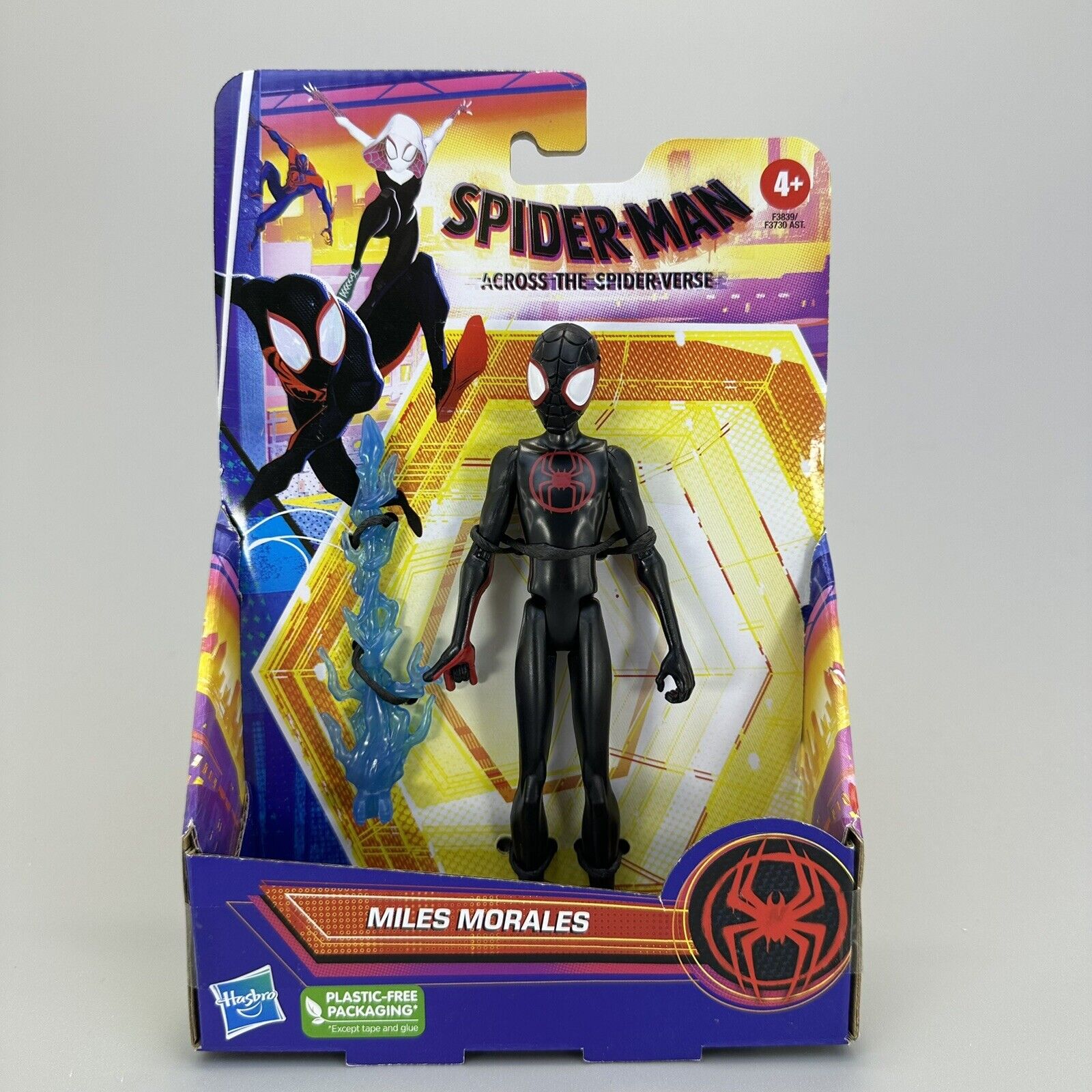 Spider-Man Across the Spider-Verse 6" Figures: Spider-Man, Gwen, Miles. SM 2099