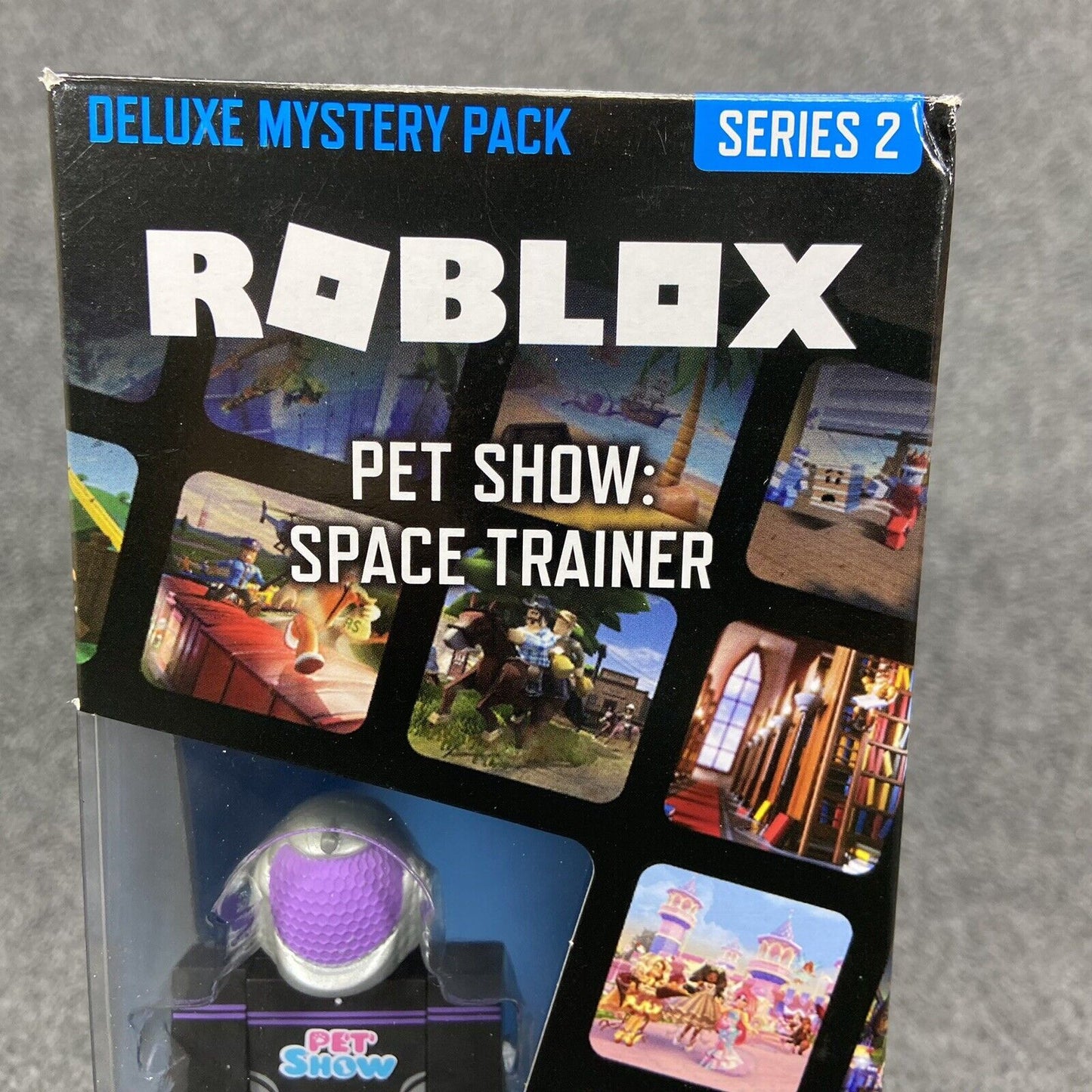 Roblox Deluxe Mystery Pk Series 2 Pet Show: Space Trainer 3" Figure w/ Code New