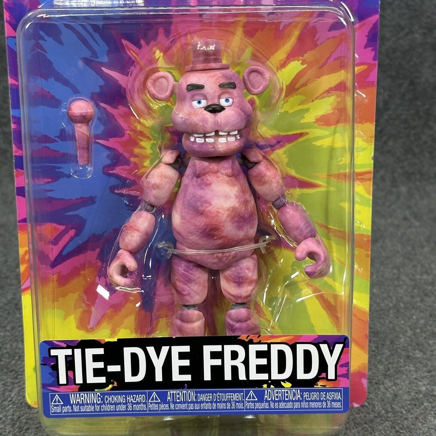 Funko Five Nights at Freddy's Tie-Dye Freddy 5" Action Figure - Brand New