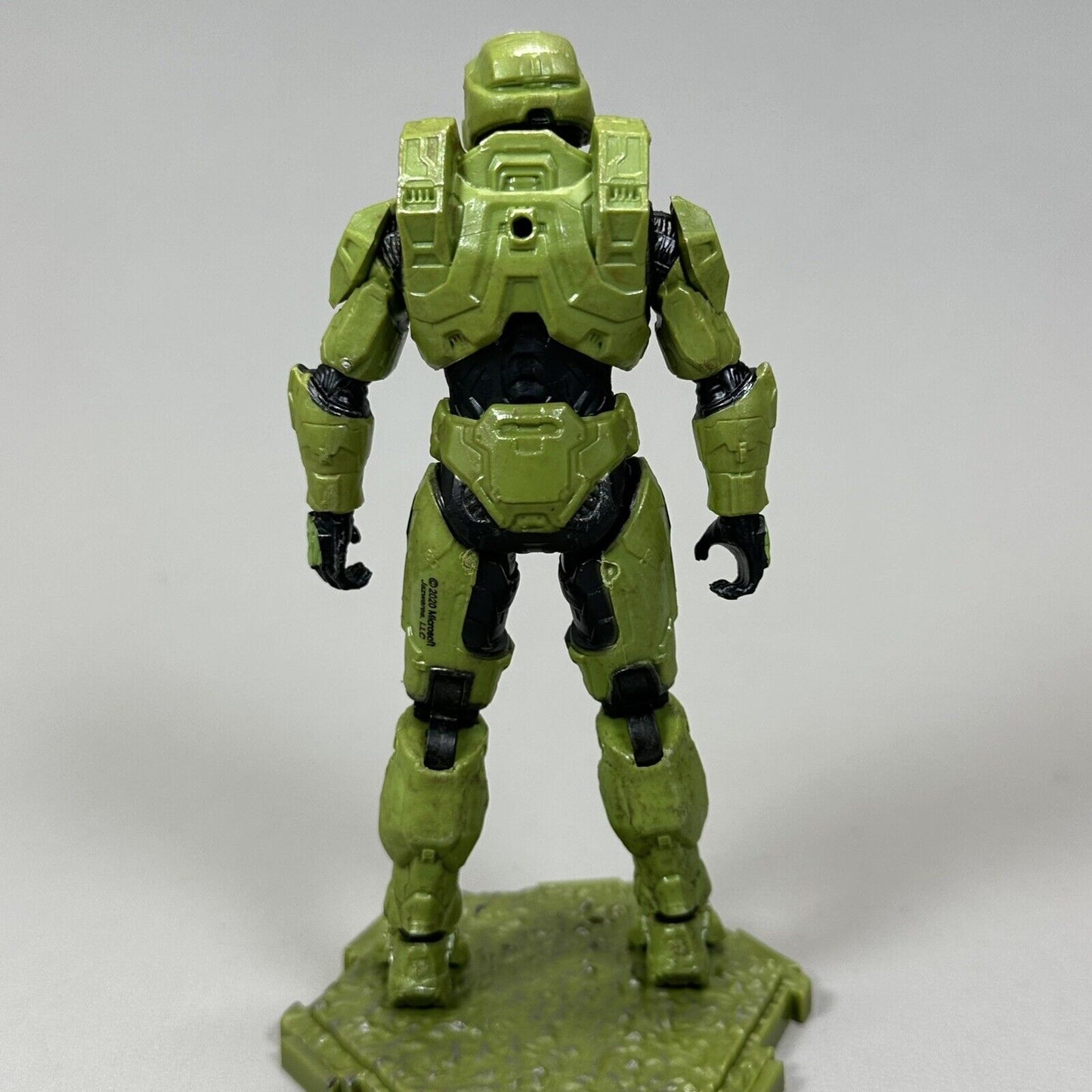 World of Halo Master Chief 4.5" Action Figure w/ SPNKr Rocket Launcher and Base