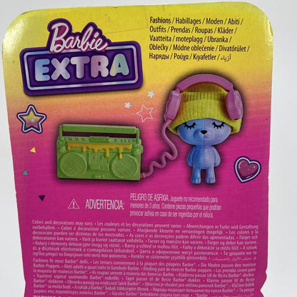 Barbie Extra Pet & Fashion Clothes Piece Pack w/ Pet Teddy Bear & Accessories