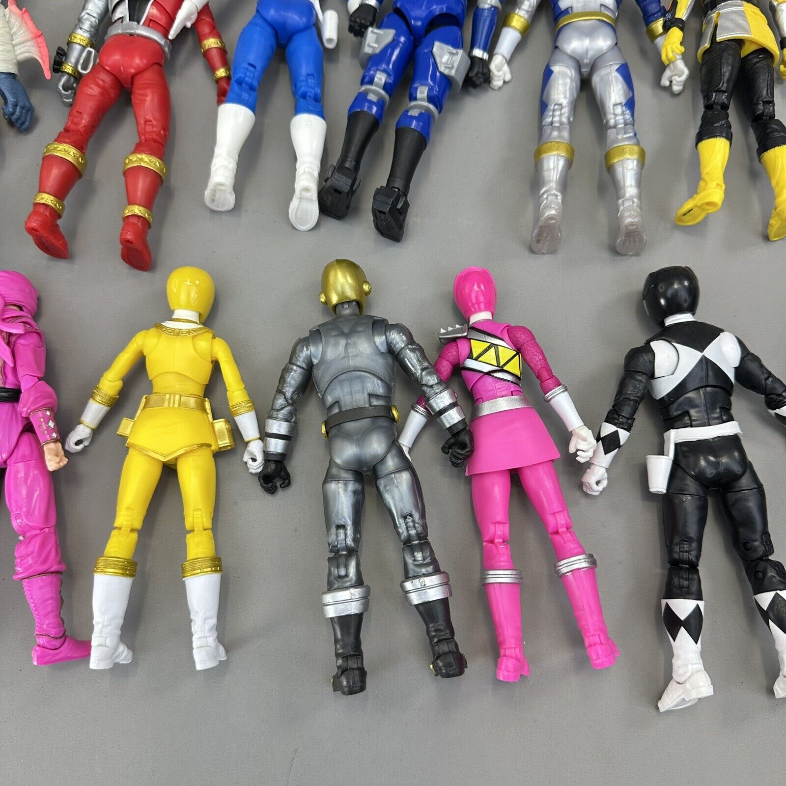 Lot of 13 Power Rangers Lightning Collection 6" Action Figures with Accessories