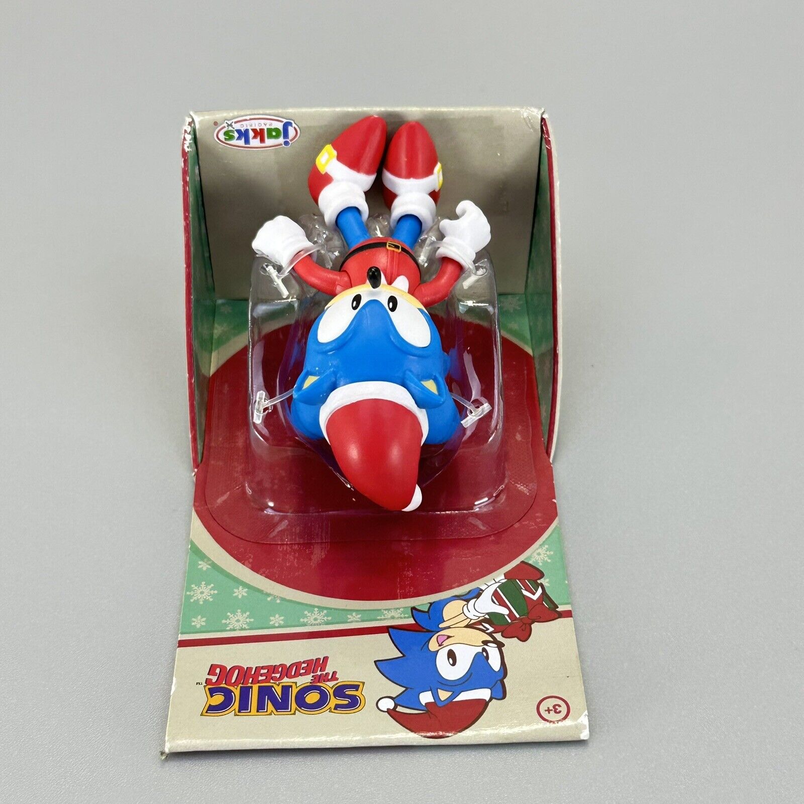 Sonic the Hedgehog Holiday Sonic in Santa Gear 2.5" Action Figure Jakks - New