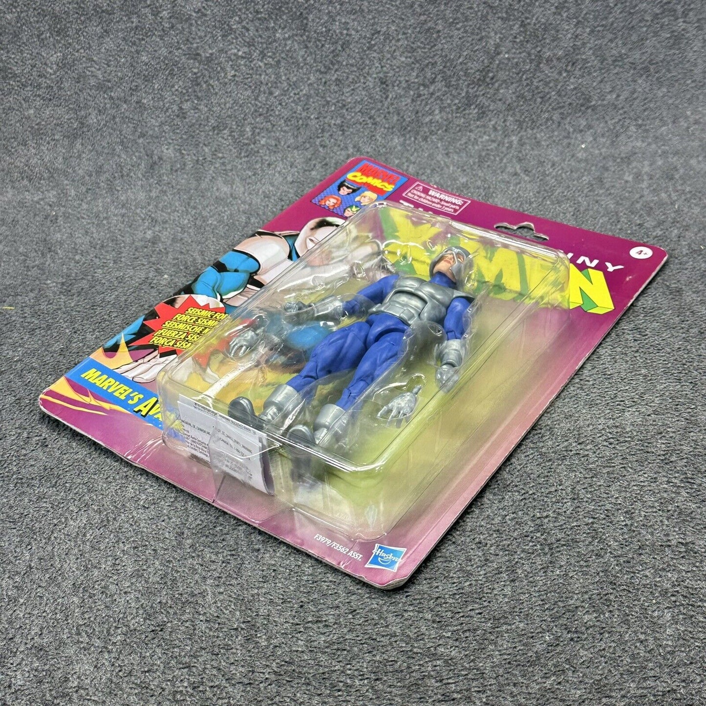 Marvel Legends Retro Card The Uncanny X-Men Marvel's Avalanche 6" Action Figure