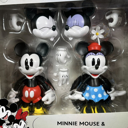 Disney 100th Celebration Mickey Mouse & Minnie Mouse Collectible Figures 2-Pack