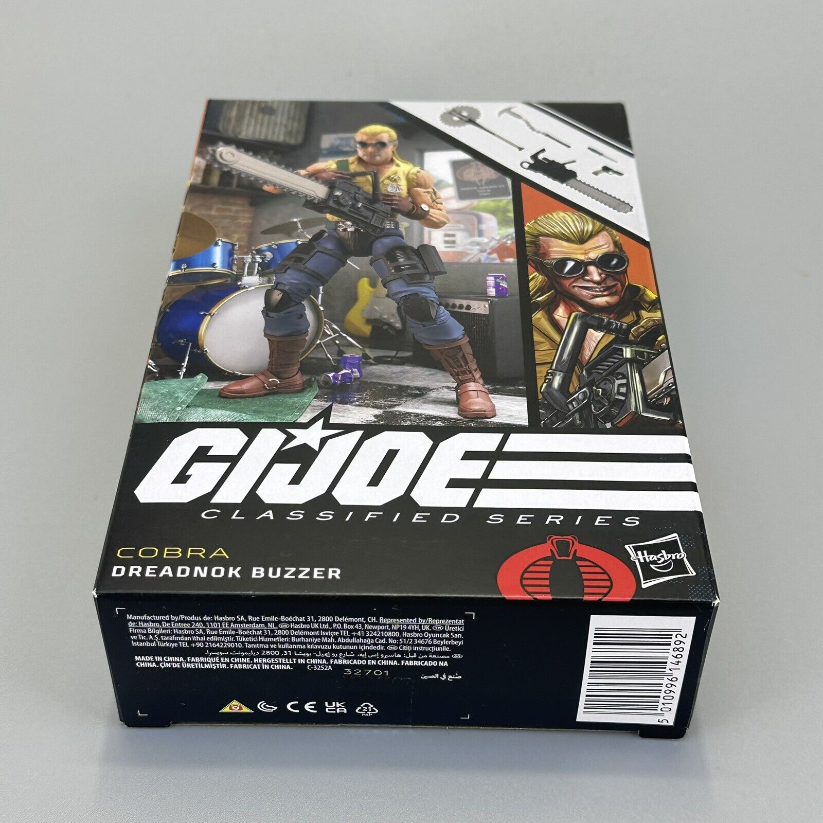 Hasbro G.I. Joe Classified Series Dreadnok Buzzer 6" Action Figure - Brand New