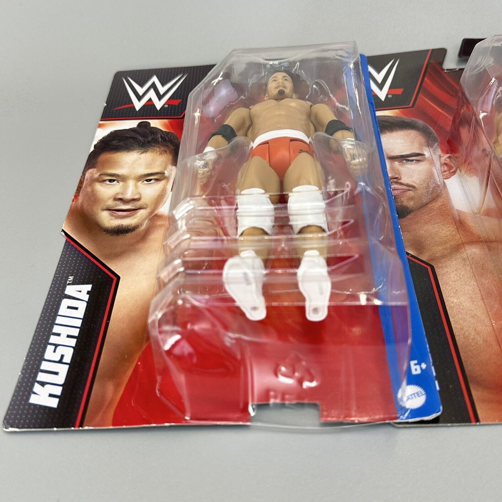 WWE Basic Series 132 Kushida Series 137 Seth Rollins & Austin Theory 6" Figures