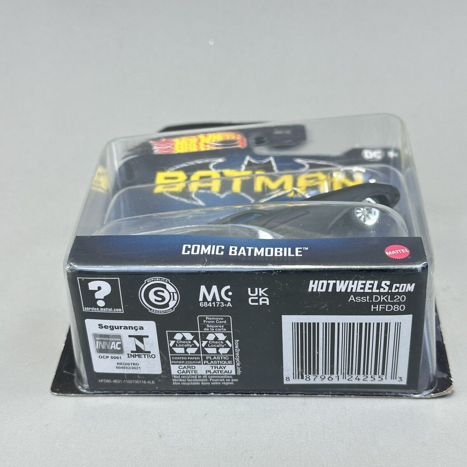 Hot Wheels 1:50 Scale Batman The Animated Series Batwing & Comic Batmobile