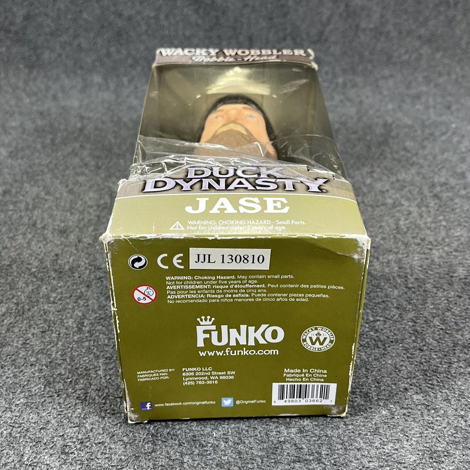 Funko Wacky Wobbler Bobble Head Jase Duck Dynasty 2013