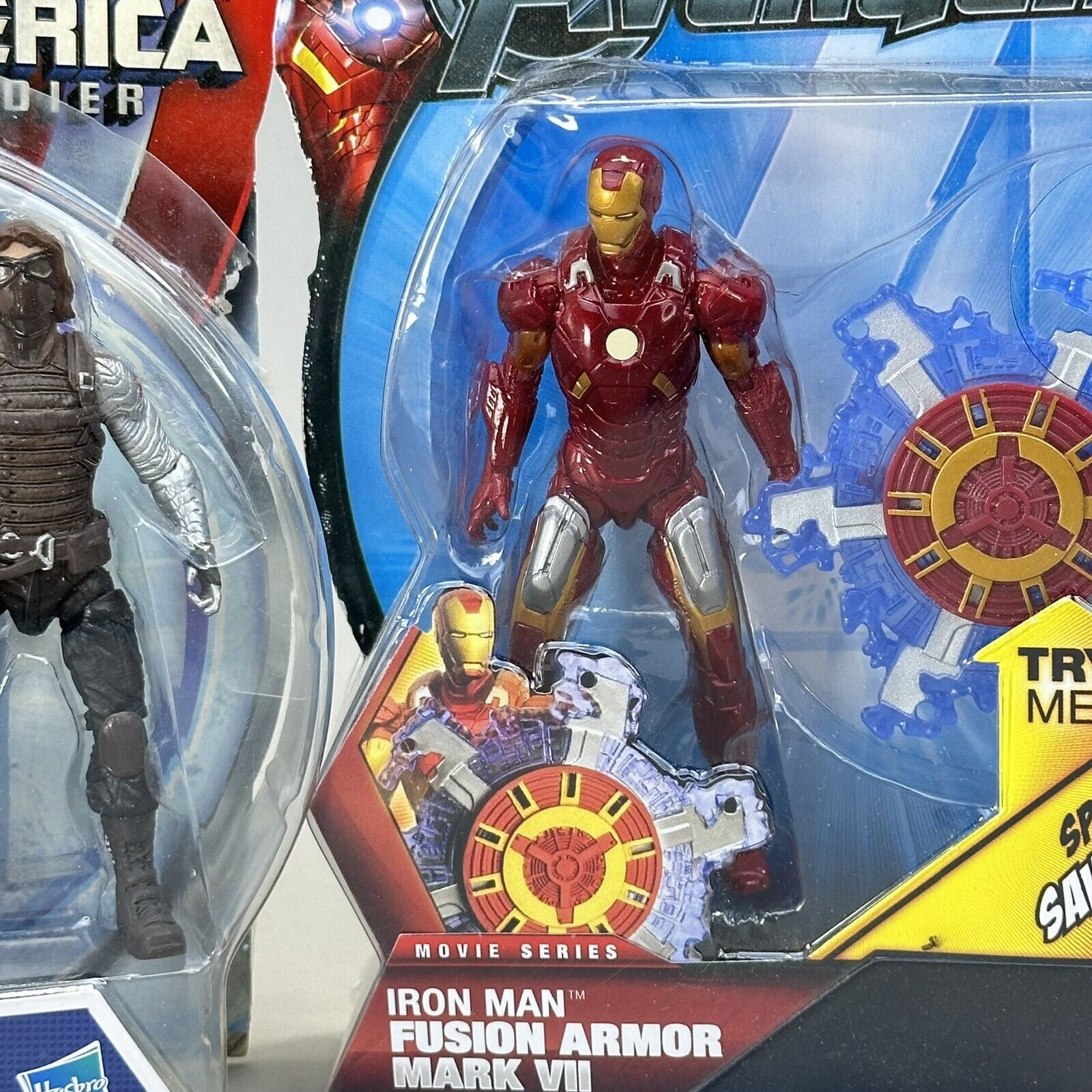 Hasbro Marvel Avengers MCU Iron Man & Winter Soldier 4" Action Figures