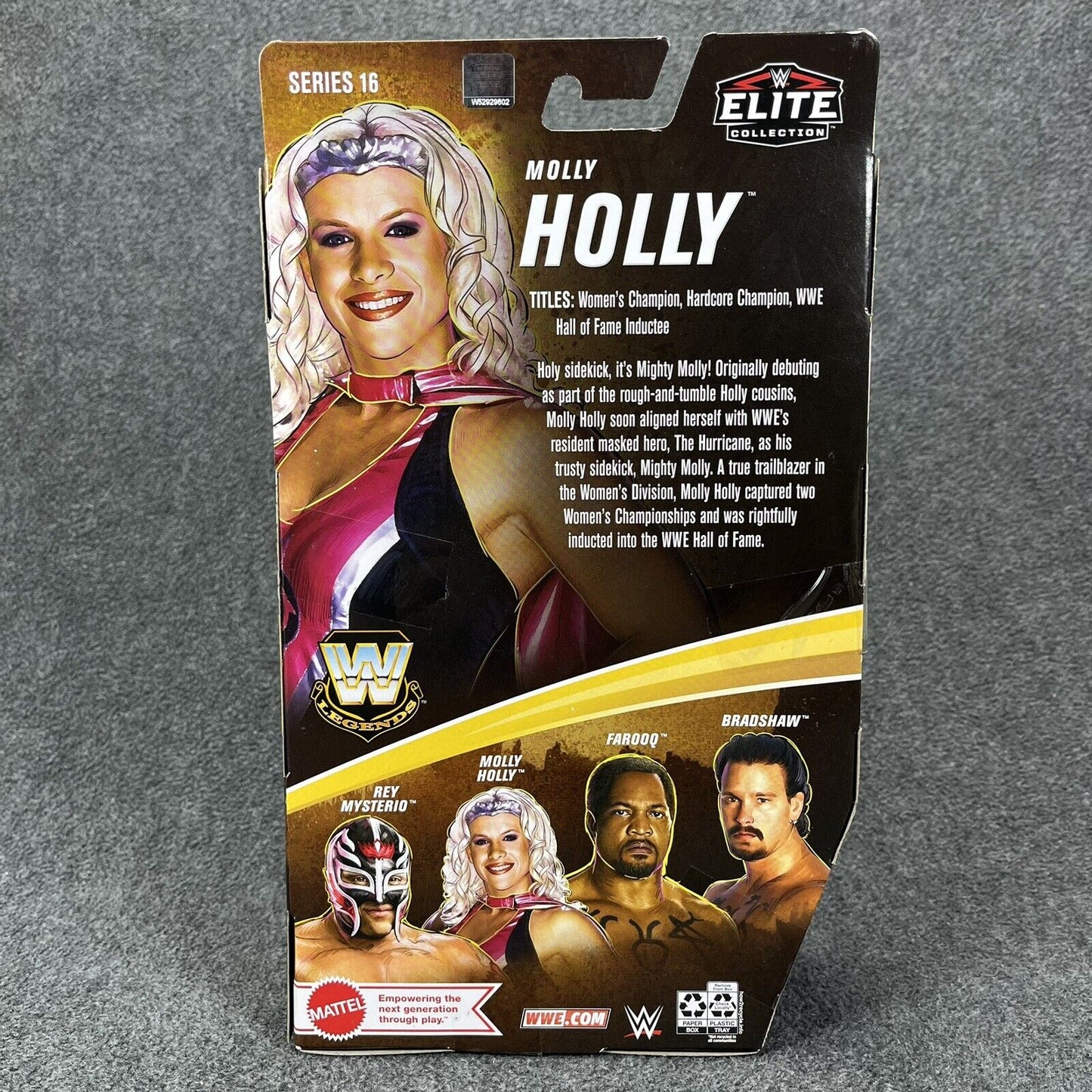 WWE Elite Molly Holly Gray Shirt Chase Variant 6" Action Figure Series 16 - New