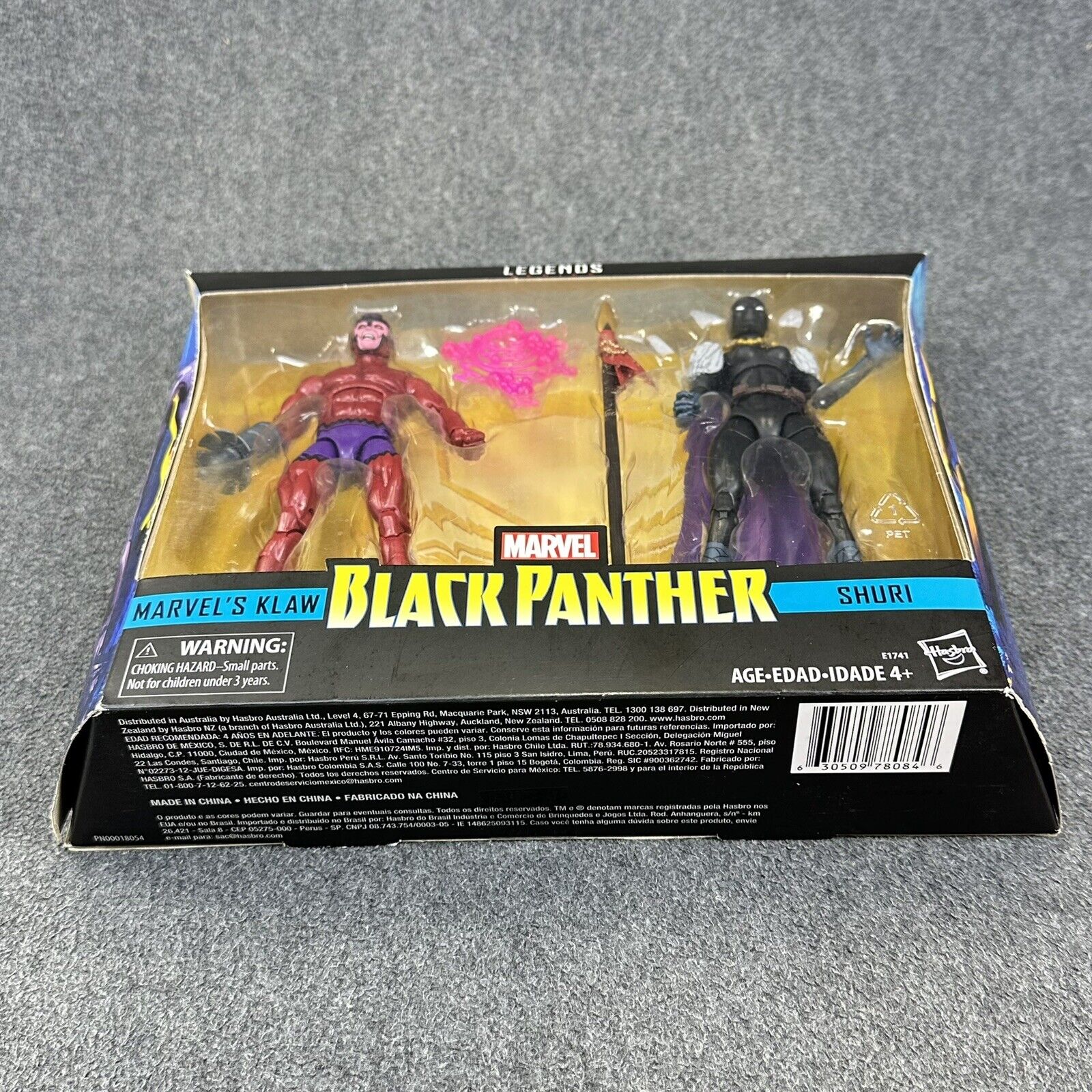 Marvel Legends Black Panther Shuri & Klaw 6" Action Figure 2-Pack - Brand New