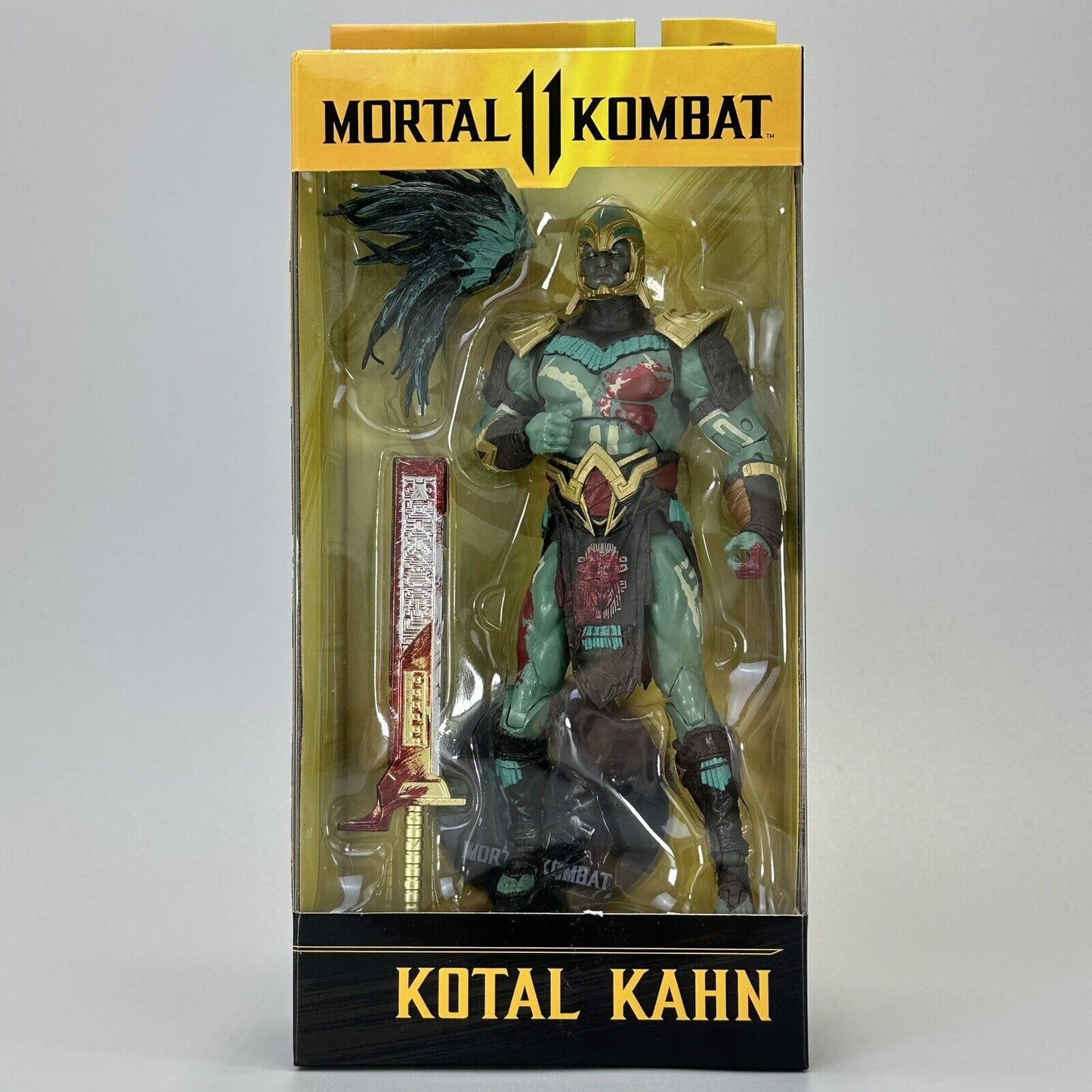 McFarlane Toys Mortal Kombat 11 Kotal Kahn (Bloody) 7" Action Figure - New