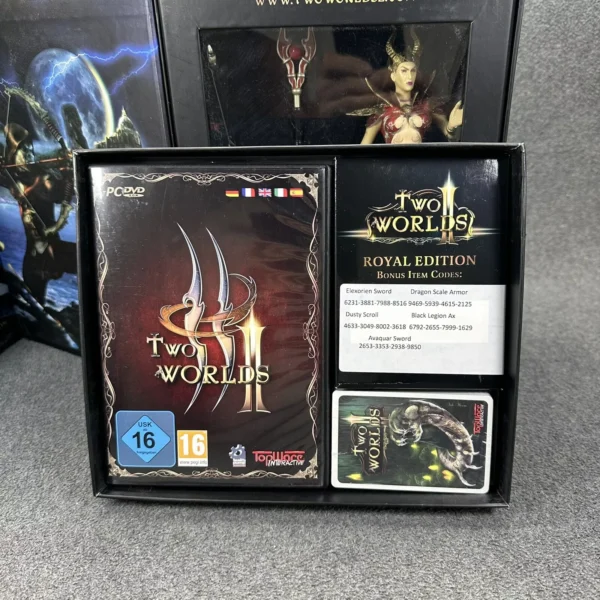 Two Worlds 2 Royal Edition Collectors Edition Statue, PC Game & Extras - Image 2
