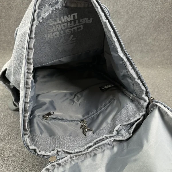Star Wars Backpack Galaxy's Edge Droid Depot Automaton Astromech Disney Grey Bag - Image 5